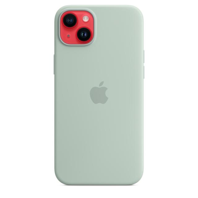 Калъф Apple iPhone 14 Plus Silicone Case with MagSafe - Succulent