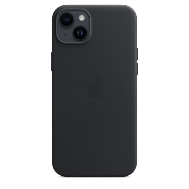 Калъф Apple iPhone 14 Plus Leather Case with MagSafe - Midnight