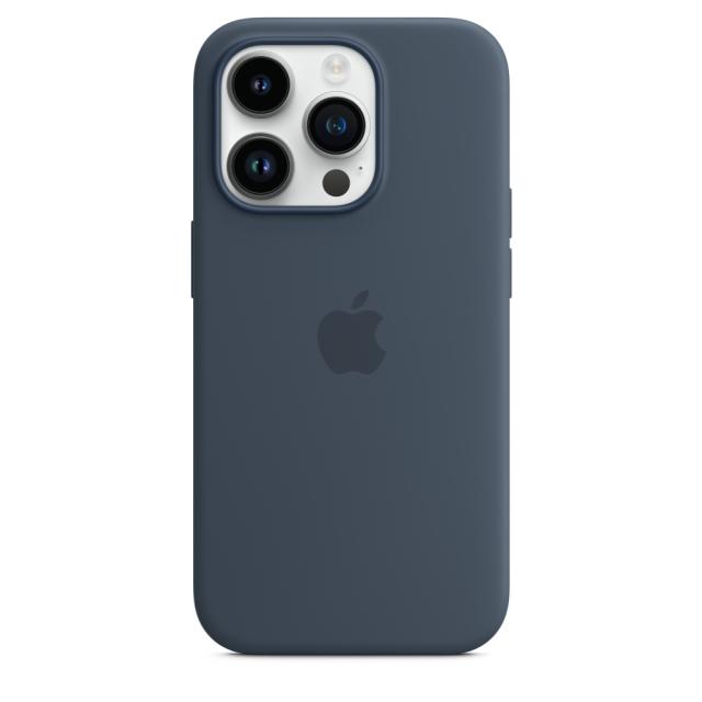 Калъф Apple iPhone 14 Pro Silicone Case with MagSafe - Storm Blue