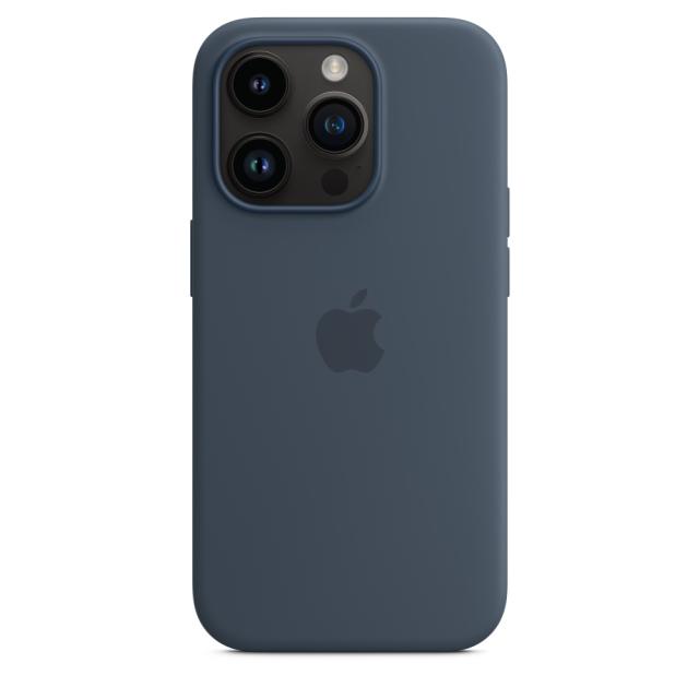 Калъф Apple iPhone 14 Pro Silicone Case with MagSafe - Storm Blue