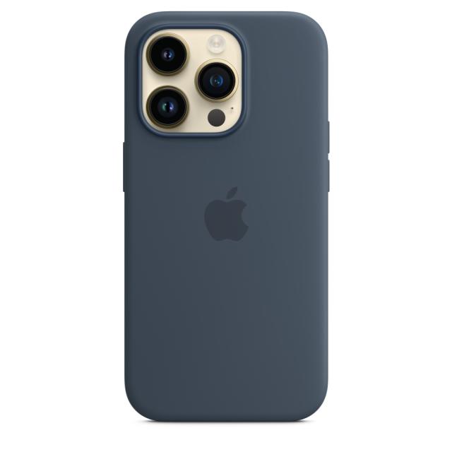 Калъф Apple iPhone 14 Pro Silicone Case with MagSafe - Storm Blue