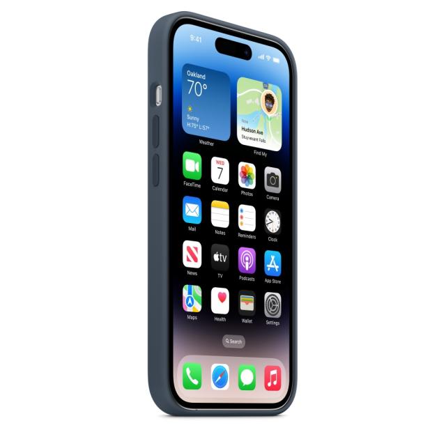 Калъф Apple iPhone 14 Pro Silicone Case with MagSafe - Storm Blue
