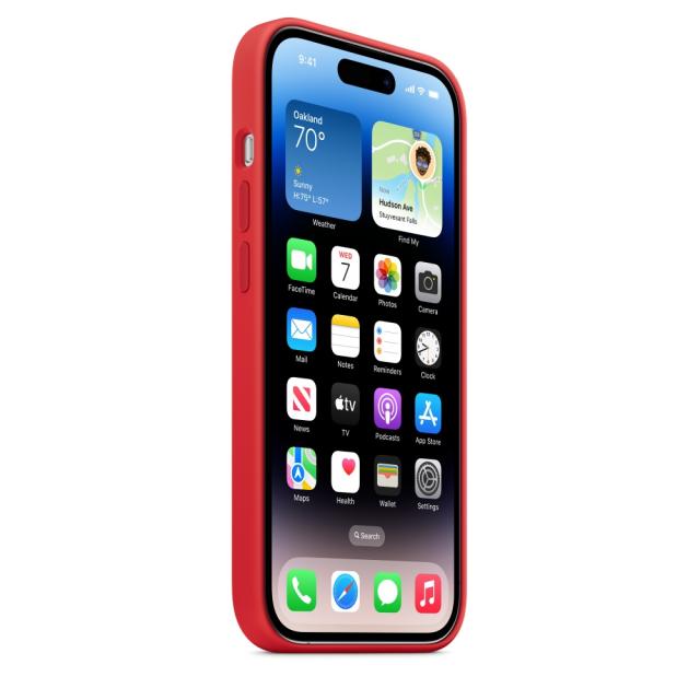 Калъф Apple iPhone 14 Pro Silicone Case with MagSafe - (PRODUCT)RED