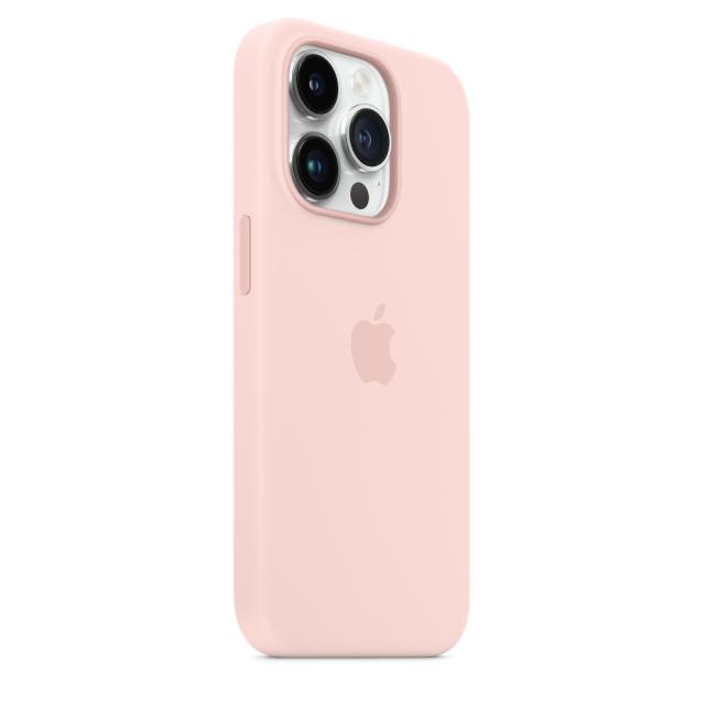 Калъф Apple iPhone 14 Pro Silicone Case with MagSafe - Chalk Pink