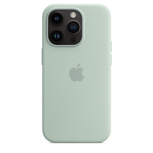 Калъф Apple iPhone 14 Pro Silicone Case with MagSafe - Succulent