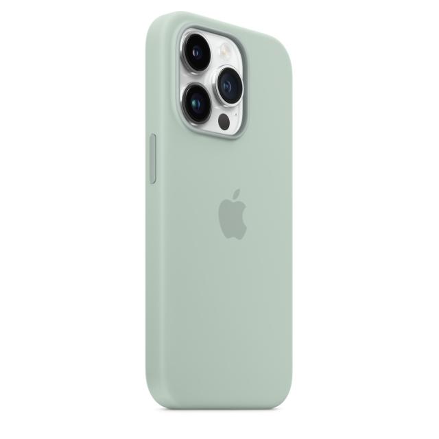 Калъф Apple iPhone 14 Pro Silicone Case with MagSafe - Succulent