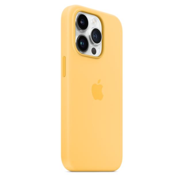 Калъф Apple iPhone 14 Pro Silicone Case with MagSafe - Sunglow