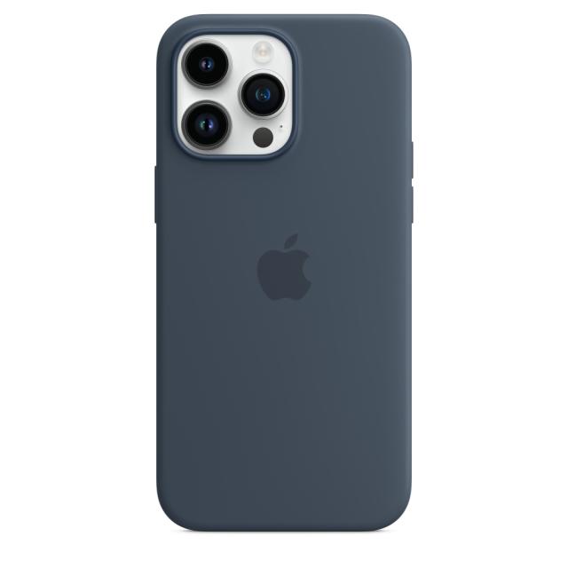 Калъф Apple iPhone 14 Pro Max Silicone Case with MagSafe - Storm Blue
