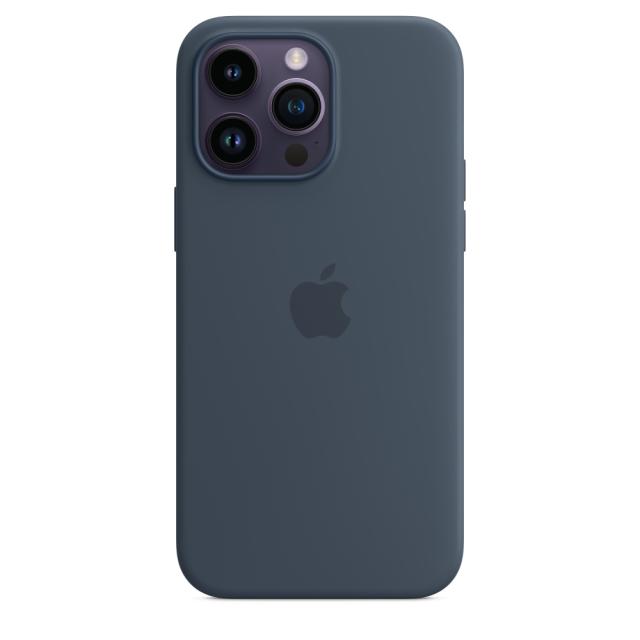 Калъф Apple iPhone 14 Pro Max Silicone Case with MagSafe - Storm Blue