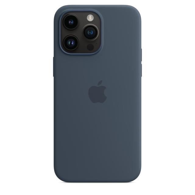 Калъф Apple iPhone 14 Pro Max Silicone Case with MagSafe - Storm Blue