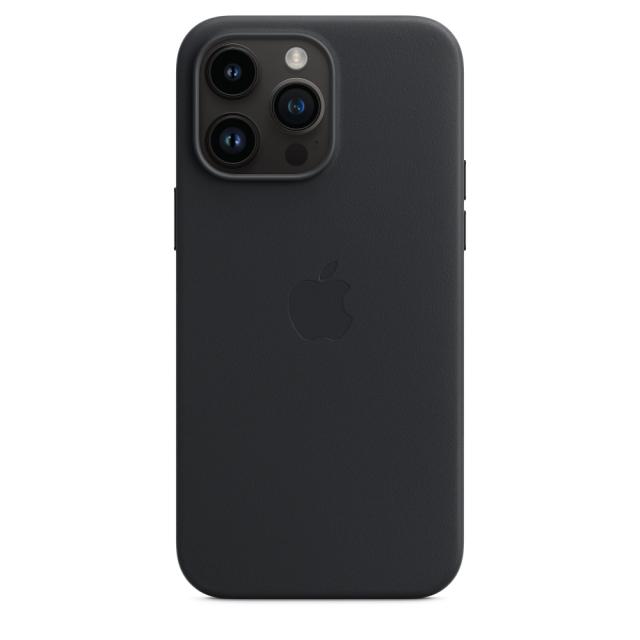 Калъф Apple iPhone 14 Pro Max Leather Case with MagSafe - Midnight