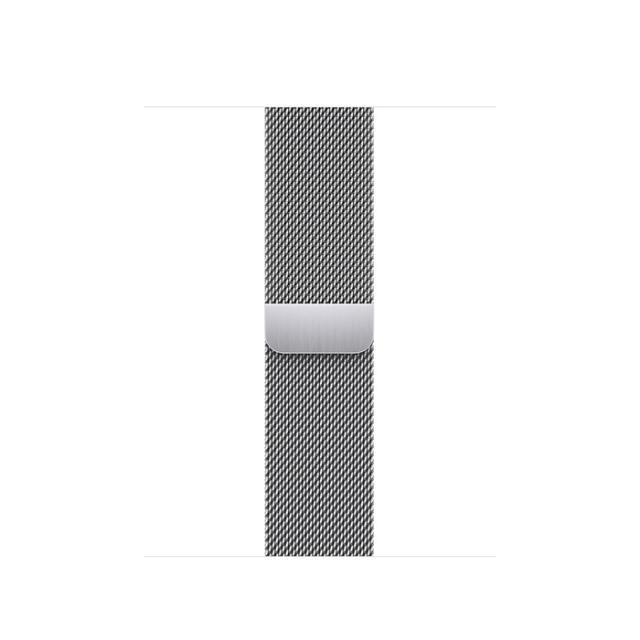 Часовник Apple Watch Series 8 GPS + Cellular 41mm Silver Stainless Steel Case with Silver Milanese Loop