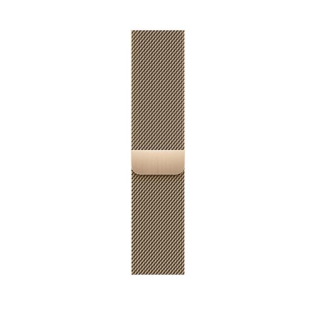 Часовник Apple Watch Series 8 GPS + Cellular 45mm Gold Stainless Steel Case with Gold Milanese Loop