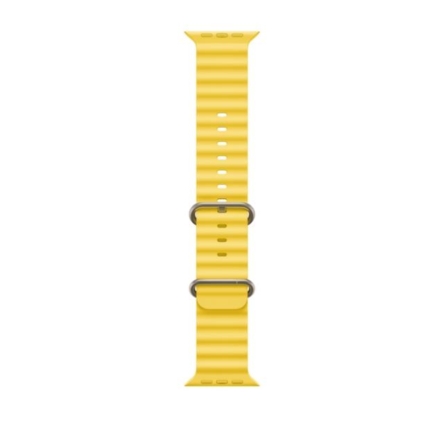 Часовник Apple Watch Ultra GPS + Cellular, 49mm Titanium Case with Yellow Ocean Band