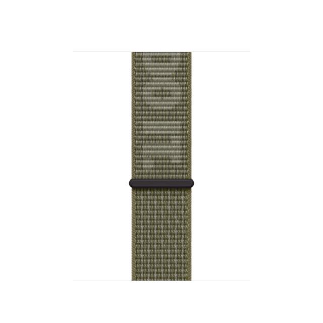 Каишка за часовник Apple Watch 41mm Sequoia/Pure Platinum Nike Sport Loop
