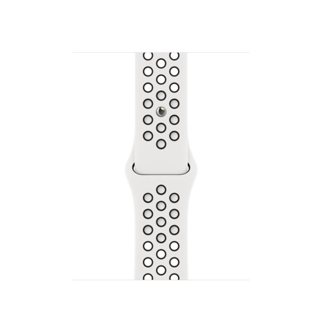 Каишка за часовник Apple Watch 41mm Summit White/Black Nike Sport Band