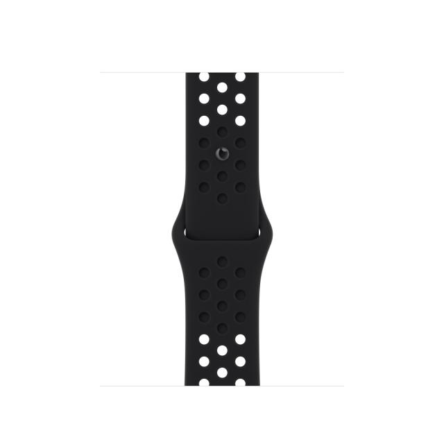 Каишка за часовник Apple Watch 41mm Black/Black Nike Sport Band