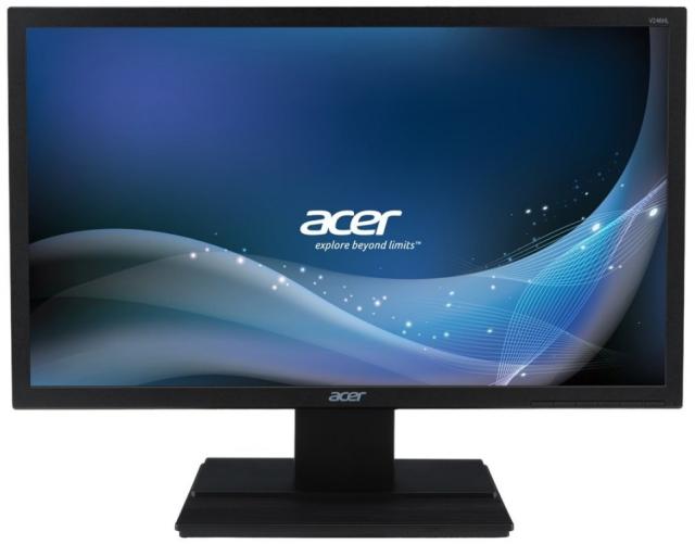 Монитор Acer V226HQLBbd, 21.5" Wide TN LED, 5 ms, 100M:1 DCR, 200 cd/m2, 1920x1080 FullHD, DVI, VGA, Black