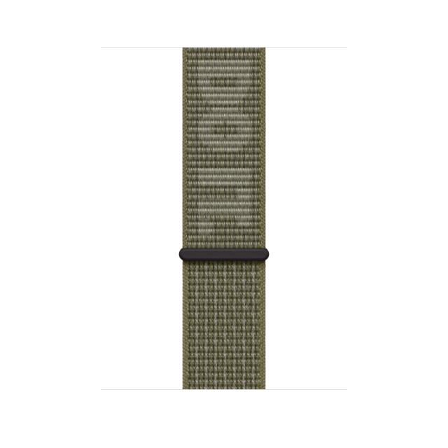 Каишка за часовник Apple Watch 45mm Sequoia/Pure Platinum Nike Sport Loop