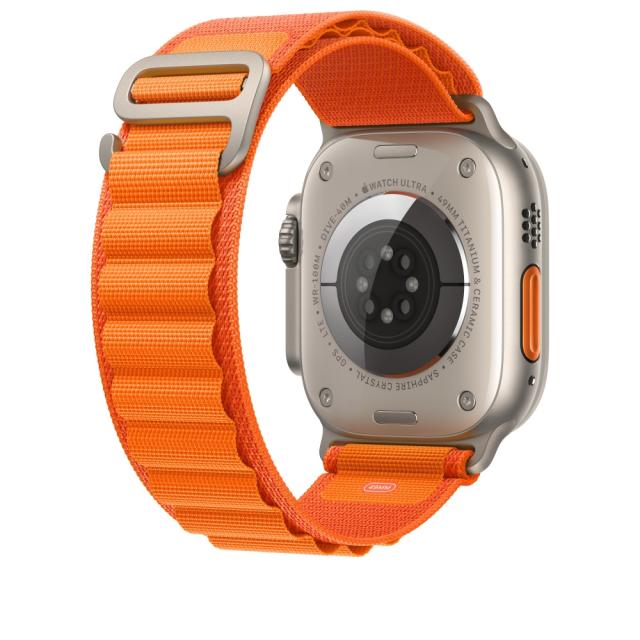 Каишка за часовник Apple Watch 49mm Orange Alpine Loop - Small