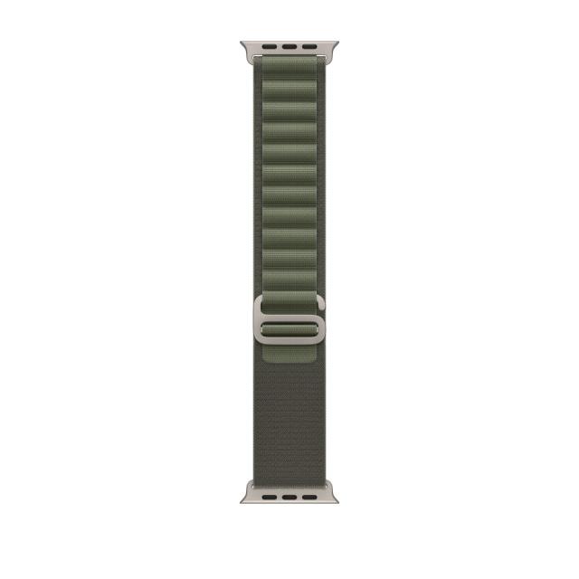 Каишка за часовник Apple Watch 49mm Green Alpine Loop - Medium