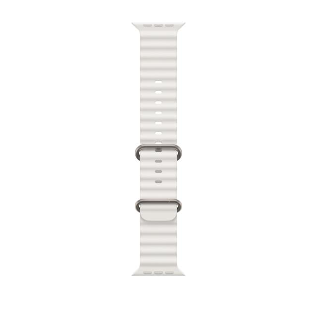Каишка за часовник Apple Watch 49mm White Ocean Band