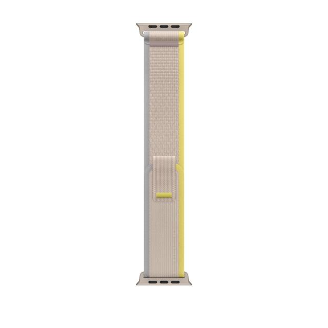 Каишка за часовник Apple Watch 49mm Yellow/Beige Trail Loop - S/M