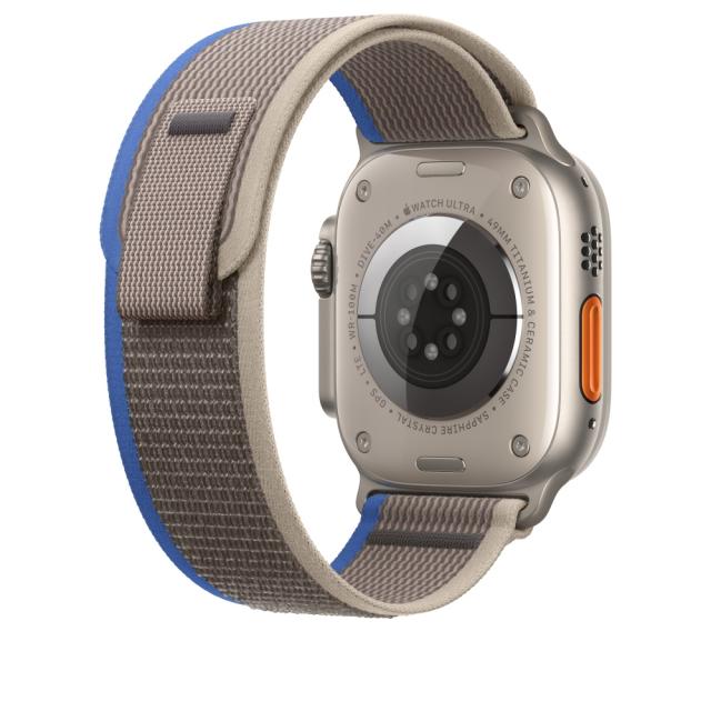 Каишка за часовник Apple Watch 49mm Blue/Gray Trail Loop - S/M