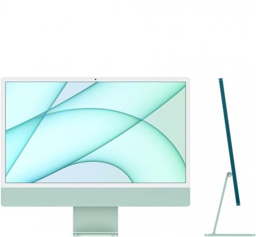 Настолен компютър - всичко в едно Apple 24-inch iMac with Retina 4.5K display: Apple M1 chip with 8-core CPU and 7-core GPU, 256GB - Green