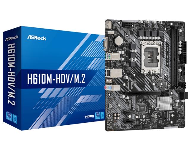 Дънна платка Asrock H610M-HDV/M.2