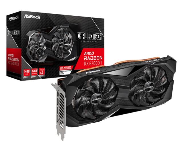 Видео карта Asrock RX6700XT CLD 12G