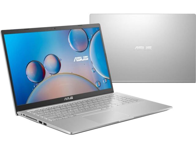 Лаптоп Asus X515EA-BQ322  (2-ядрен) Tiger Lake Intel Core i3-1115G4 3.0/4.1 GHz, 15.6" (39.62 cm) Full HD IPS Anti-Glare Display, (HDMI), 8GB DDR4, 512GB SSD, 1x USB-C Gen 2, Free DOS, сребрист