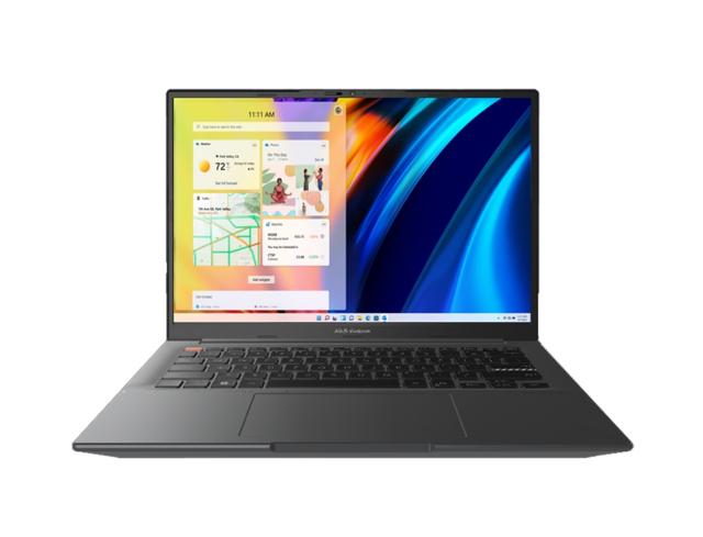 Лаптоп Asus Pro OLED M3402QA-OLED-KM731W,AMD Ryzen 7 5800H (3.2GHz up to 4.4GHz, 16MB), 14.0" (35.56 cm) 2.8K (2880 x 1800) OLED 16:10 aspect ratio, GL 600 NITS(HDR) , DDR4 16GB( 8 ON BD.),1TB PCIEG3 SSD, Windows 11