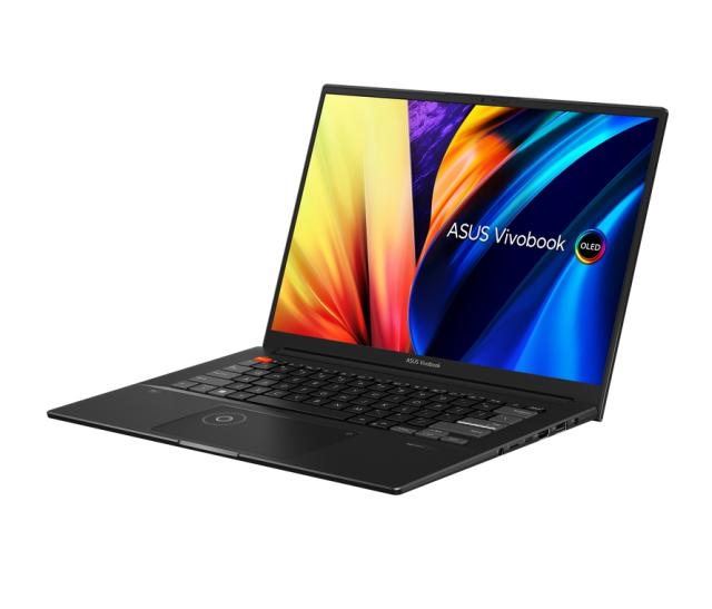 Лаптоп Asus Vivobook X Flip OLED N7401ZE-OLED-M731X,Intel Core i7-12700H 3.5 Ghz, (8M Cache, up to 4.7 GHz), 14.5``OLED ,WQ+ BEND GL 400NITS(HDR) 120 Hz , DDR5 16GB(ON BD.),NVIDIA GeForce RTX 3050Ti 4GB GDDR6,1TB PCIEG3 SSD, Windows 11 Pro , DilPad,I