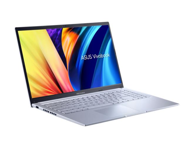 Лаптоп Asus VivoBook X1502ZA-BQ522, (10-ядрен) Intel I5-1235U (12M Cache, up to 4.4 GHz), 15.6" FHD(1920x1080), DDR4 16GB( 8 ON BD.),512G PCIEG3 SSD, Without OS, Icelight Silver
