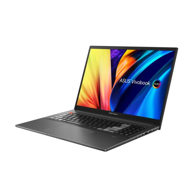 Лаптоп Asus Vivobook Pro 16X OLED M7600RE-OLED-L941X, AMD Ryzen 9-6900HX 3.3 GHz(16M Cache, up to 4.9GHz) 16" 4K (3840 x 2400) OLED 16:10 ,32GB DDR5 (8ON BD.),1 TB PCIEG3 SSD,,NVIDIA GeForce RTX 3050Ti 4GB GDDR6,Windows 11 Pro,Earl Grey