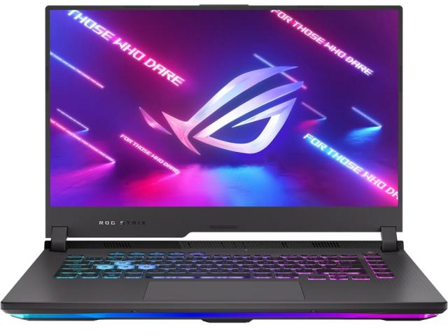Лаптоп Asus ROG Strix G15 G513IC-HN039, AMD Ryzen 7 4800H(8-core/16-thread, 12MB Cache, 4.2 GHz), 15.6" FHD(1920x1080,16:9) 144Hz, 16GB DDR4 3200MHz(2*8GB), PCIE NVME 1TB M.2 SSD, NVIDIA GeForce RTX 3050 4GB GDDR6, Wi-Fi 6, 4-zone RGB Kbd, no OS, Ecl