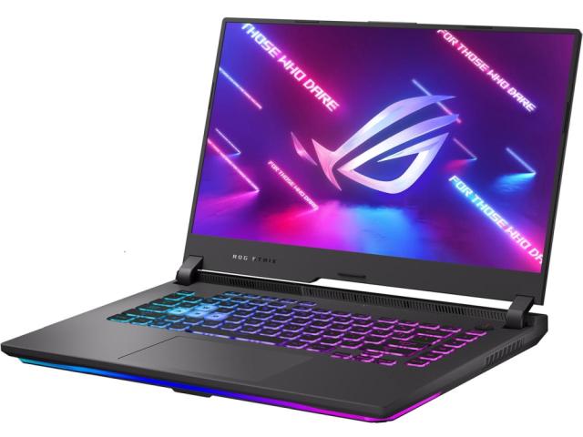 Лаптоп Asus ROG Strix G15 G513IC-HN039, AMD Ryzen 7 4800H(8-core/16-thread, 12MB Cache, 4.2 GHz), 15.6" FHD(1920x1080,16:9) 144Hz, 16GB DDR4 3200MHz(2*8GB), PCIE NVME 1TB M.2 SSD, NVIDIA GeForce RTX 3050 4GB GDDR6, Wi-Fi 6, 4-zone RGB Kbd, no OS, Ecl