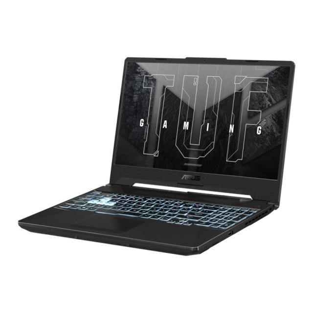 Лаптоп Asus TUF Gaming A15 FA506ICB-HN114, AMD Ryzen 7 4800H(8-core/16-thread, 12MB Cache, 4.2GHz max boost), 15.6" FHD (1920x1080)144Hz, 16GB DDR4-3200 SO-DIMM(2*8), NVMe PCIe 512GB M.2 SSD, NVIDIA GeForce RTX 3050 4GB GDDR6, WiFi6,RGB Kbd,no OS, Gr