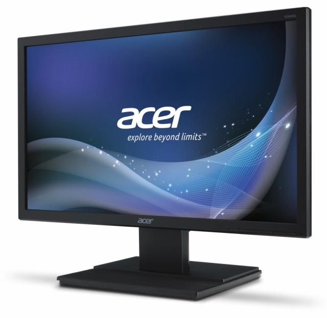 Монитор Acer V226HQLbid, 21.5" Wide TN LED, Anti-Glare, 5ms, 100M:1 DCR, 250 cd/m2, 1920x1080 FullHD, DVI, HDMI, Black