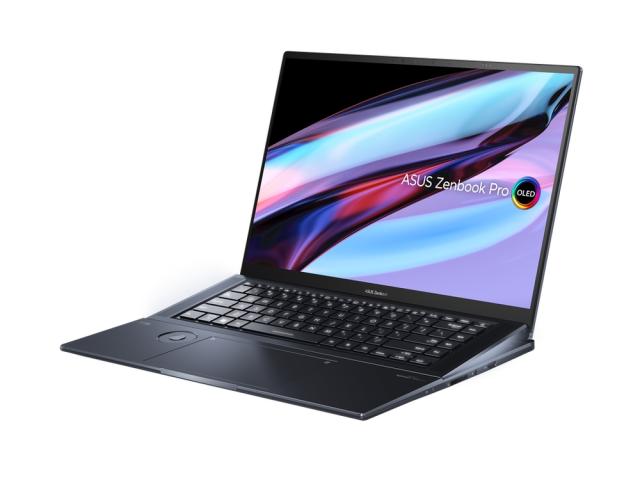 Лаптоп Asus Zenbook Pro 16X OLED UX7602ZM-OLED-ME951X, Intel i9-12900H 2.5 GHz (8-core/20-thread, 24MB cache, up to 5.0 GHz),  16" 4K (3840 x 2400) Touch, OLED 16:10 aspect ratio, LPDDR5 32G (ON BD), 2TB SSD, NVIDIA GeForce RTX 3060 6GB, Num Pad, Win