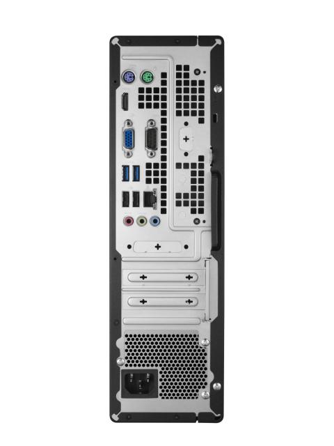 Настолен компютър Asus ExpertCenter D5 SFF (9L) D500SC-511400098X,Intel i5-11400 2.0 GHz (12M Cache, up to 4.4 GHz, 6 cores), 8GB, 256GB SSD, Intel UHD Graphics 730, Win 11 Pro, Black+ Asus C1242HE  23.8", Full HD, Frameless, Eye Care, Low Blue Light
