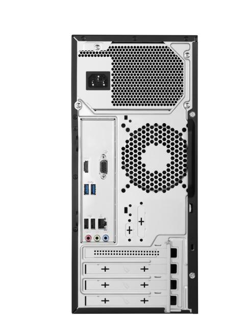 Настолен компютър Asus ExpertCenter D5 Tower (20L) D500TC-5115000290,Intel i5-11500 2.7 GHz (12M Cache, up to 4.6 GHz, 6 cores), 8GB, 512GB SSD, Intel UHD 730, NO OS, Black+Asus ExpertCenter C1275Q 27", FHD, IPS, Frameless, 75Hz, Adaptive-Sync, DP, H