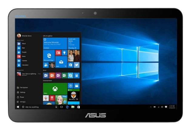 Настолен компютър - всичко в едно Asus V161 V161GART-BD034M, Intel Celeron N4020 1.1GHz (4MB cache, up to 2.8GHz, 2 cores), 15.6 HD 1366X768 16:9 & 5.65FHD, DDR4 8GB (SO-DIMM), 256GB SATA3 SSD, AIO Drak Grey Wireless Keyboard + Mouse US International