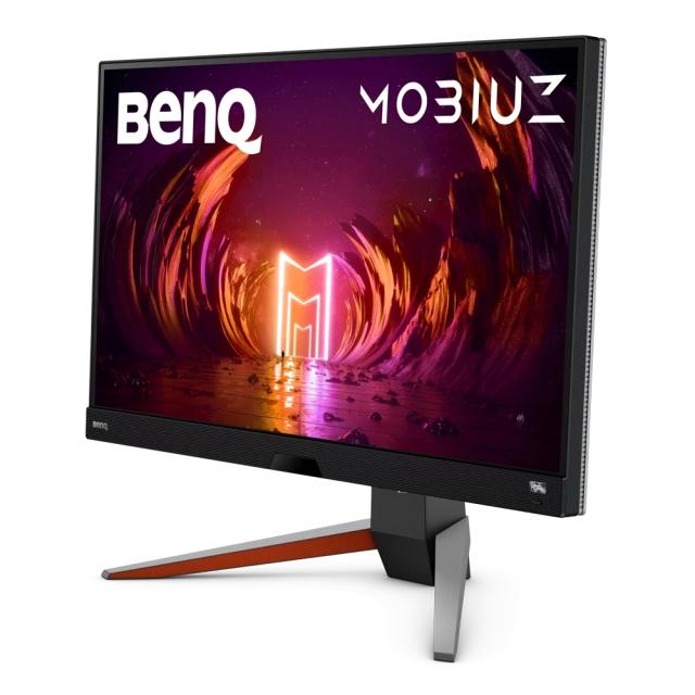 Монитор BenQ MOBIUZ EX270M, 27" IPS, 1920x1080 FHD, 1ms GtG, 240Hz, FreeSync Premiun, HDMI2.0x2, DP1.4x1, USB Hub, treVolo 2.1CH Sp.(2.5Wx2, 5W woofer), Tilt (down/up) -5° - 15°, Swivel (left/right) 15°/15°, Height Adj. stand, Eye-care VESA 100x100, 