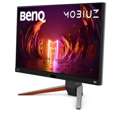 Монитор BenQ MOBIUZ EX270QM 27"IPS, 2K 2560x1440 WQHD,Loc. dimming, 1ms GtG, 240Hz, Fr.SyncPrem.Pro, HDMI2.1 x2, DP1.4 x1, USB, Disp.HDR 600, 98% P3 wide col., treVolo 2.1CH Sp.(2.5Wx2, 5W), Tilt(down/up) -5°- 15°, Swivel(left/right) 15°/15°, H.Adj.,