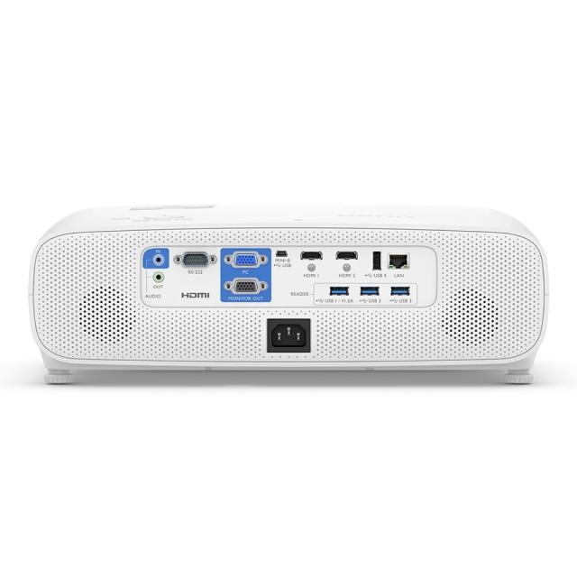 Мултимедиен проектор BenQ EH620 DLP 1080P, 16:9,3400lm, WindowsSmartMeetingRoom Proj. 1.3X, Thr.Ratio 1.13-1.47, HDMIx2(1 for wireless dongle), Wireless projection(Miracast,Airplay,GoogleCast,BenQ InstaShare screen casting), Dual Band WiFi, BT4.0, up