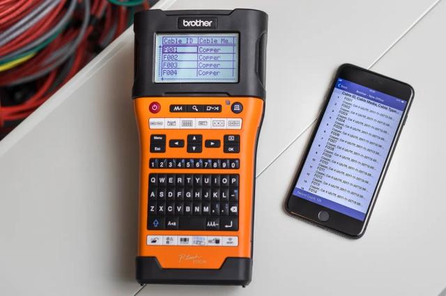 Етикираща система Brother PT-E550WNIVP Handheld Industrial Labelling system