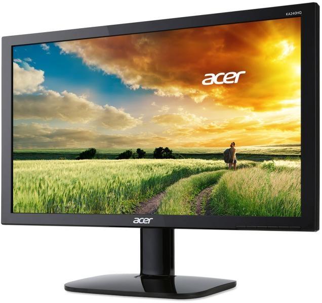 Монитор Acer KA220HQbid, 21,5" Wide TN LED Anti-Glare, 5 ms, 100M:1 DCR, 200 cd/m2, Full HD 1920x1080, VGA, DVI, HDMI, Black