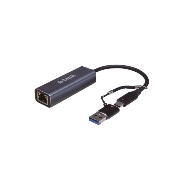 Адаптер D-Link USB-C/USB to 2.5G Ethernet Adapter